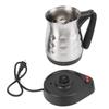 1pcs Cordless Base Electric Coffee Pot Anti Scald Handle Turkish Coffee Kettle  For Coffee Lovers