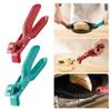 Silicone Oven Tongs Practical Bowl Holder Clip Heatproof Grippers for Hot Trays and Bowls Multifunctional Kitchen Tool