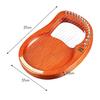 Walter.t 16-String Wooden Lyre Harp with Metal Strings, Mahogany Wood String Instrument, Carry Bag, Tuning Wrench, Cleaning Cloth, Strings WH16