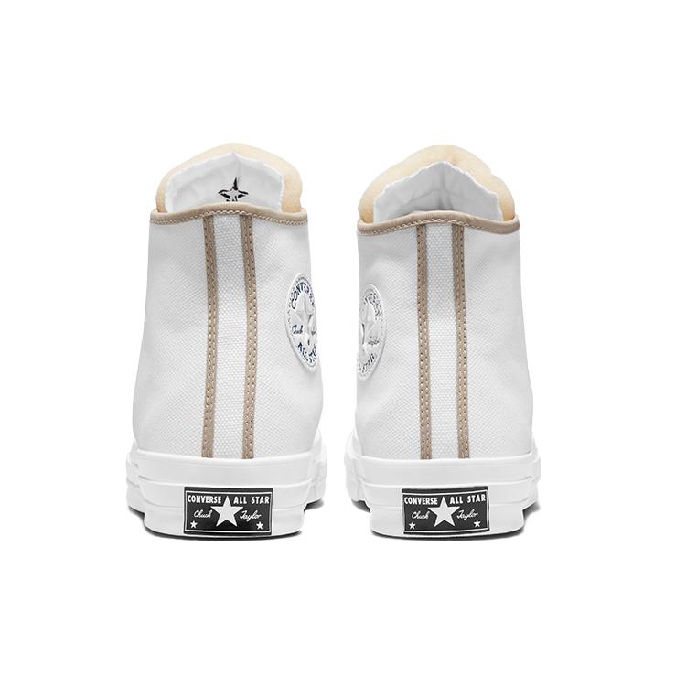 Converse Chuck 70 High Varsity Hybrid Texture 'White String' (Unisex) White / String / White Canvas Shoes 171408C