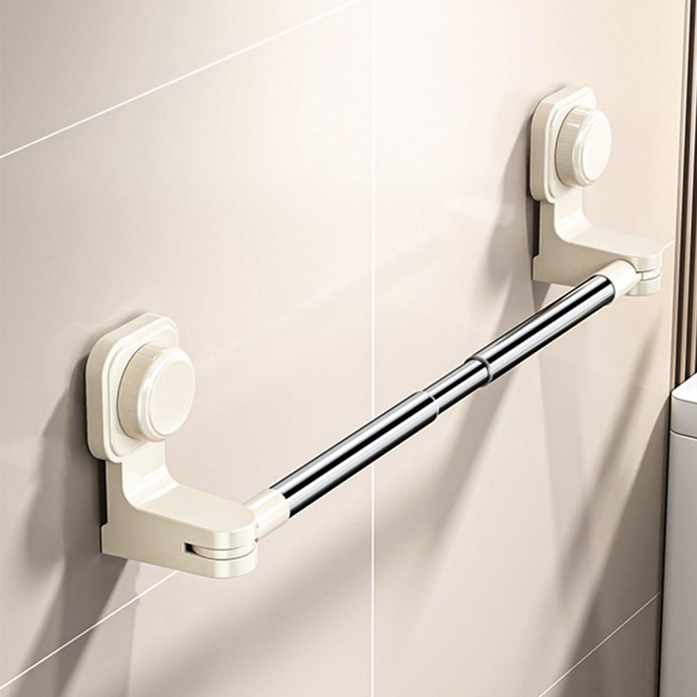 Вешалка для полотенец на присоске, регулируемая вешалка для тапочек, новые штанги для полотенец