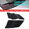 Pair Front Windshield Wrap Corner Trim Cover For Toyota Yaris 4 Doors 2006-2010