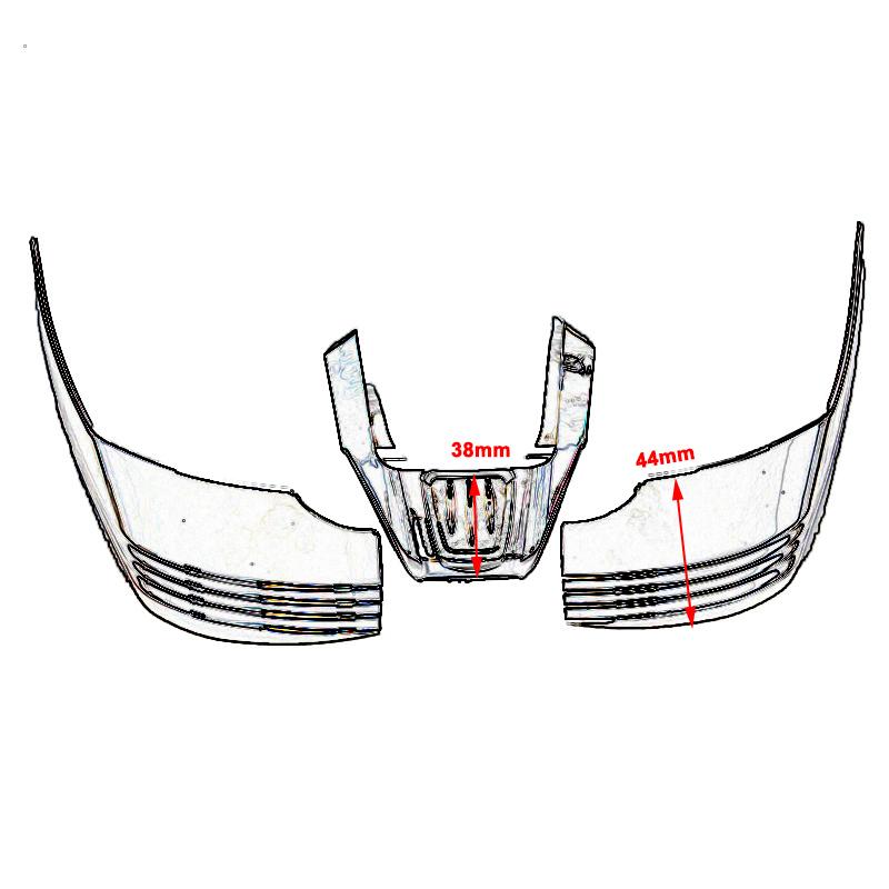 Подходит для моделей Indian Scout 2015-2018 мотоциклов, наконечник заднего крыла, декоративная наклейка для мотоцикла