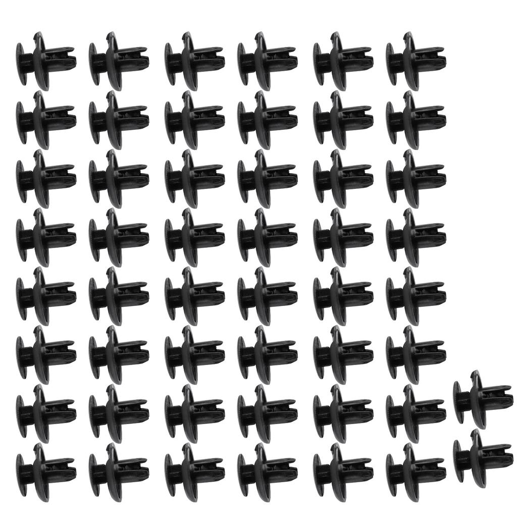 91512-SX0-003 Car Bumfor Fastener Push Pin Rivet Trim Clip Car Exterior Decoration (50 Pack)