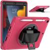 Hand Strap case for iPad 7th 8th 9th Generation Cover 10.2 Inch Universal Shockproof Heavy Duty with Pencil Holder Kickstand