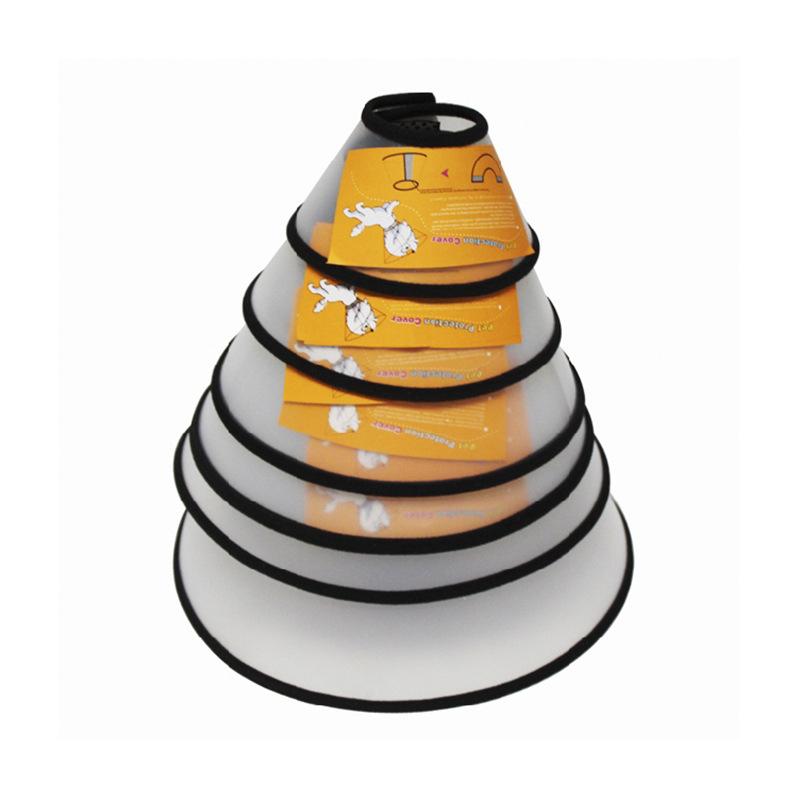 Защитный ошейник для домашних животных, конусный ошейник для восстановления шеи собаки, антиукусный, заживляющий раны, для кошек и собак, для обучения здоровью, медицинский круговой инструмент