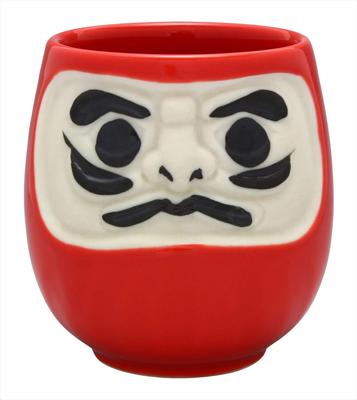 Чайная чашка Kaju Al Life, красная, 240 мл, Mino Ware, фэн-шуй, Daruma, чайная чашка Work Luck K12002