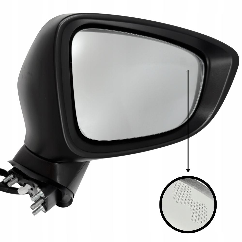 Right Mirror Mazda 6 2012-2022 Electric Folding Heated 9-Pin + Bsm