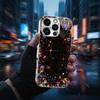 Красочный гальванизированный стеклянный чехол для телефона iPhone 17 16 15 14 13 12 11 Pro Max Plus 16E 17Air