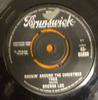 7inch Record BRENDA LEE - Rockin' Around The Christmas Tree 4505880 Brunswick 1962 UK Rock Used