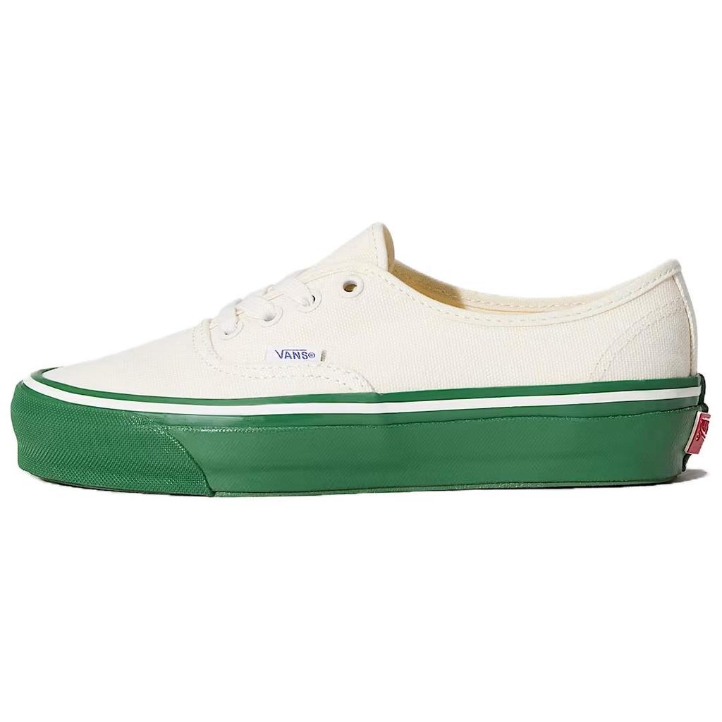Vans Authentic 44 LX White Green Unisex Sneakers Cream VN000EBNWGR