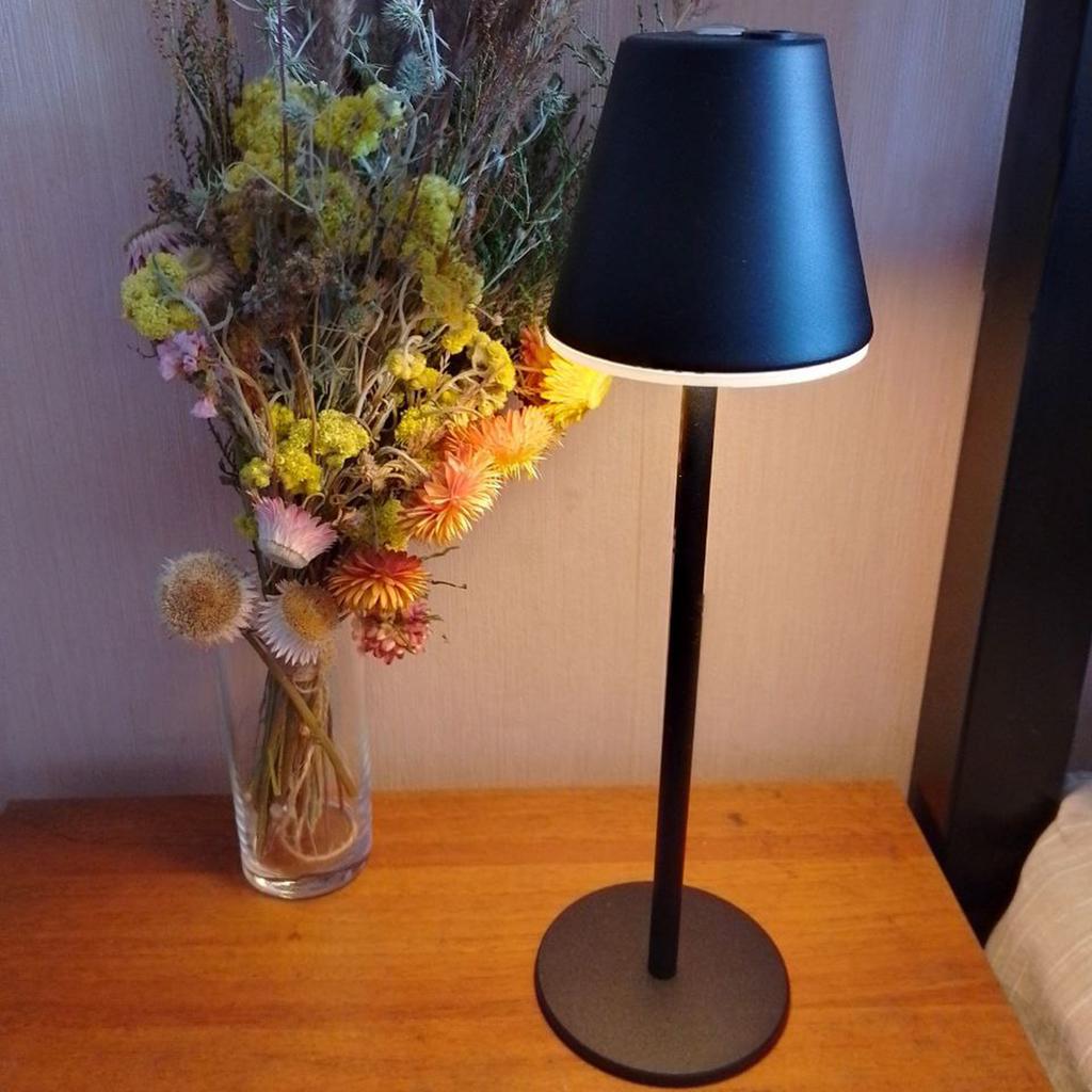 Led Desk Light With Usb Charging Port 3-color Stepless Dimming Touch Sensor Table Lamp For Office Restaurant Bar