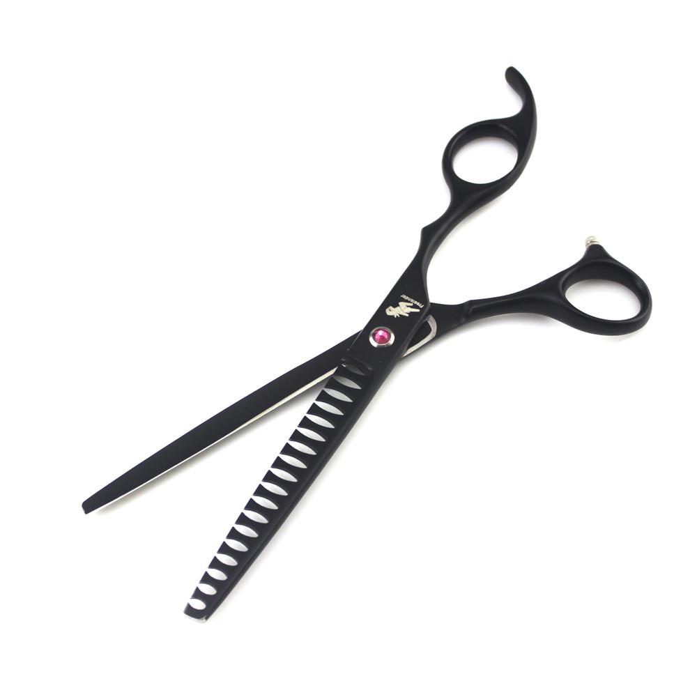 Японские стальные ножницы высокого качества 7,0 ch 7,5 ch, ножницы для домашних животных для ухода за собаками, скорость 45%, ножницы для кошек H