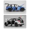 1/32 NIO ES8 SUV Alloy Car Model Toy Metal Diecast Simulation Off Road Vehicle Door Opened Pull Back Collection Toy for Boy Gift