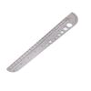 Stainless Steel Ruler Multifunctional Special Shaped Large Office Ruler with Scale Sewing Leather Measuring Tool