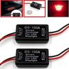 F9-4Piece GS-100A Brake Light Flasher Module DC 12-24V 24W High Brake Controller Tail Lamp Safety Prompt Controller