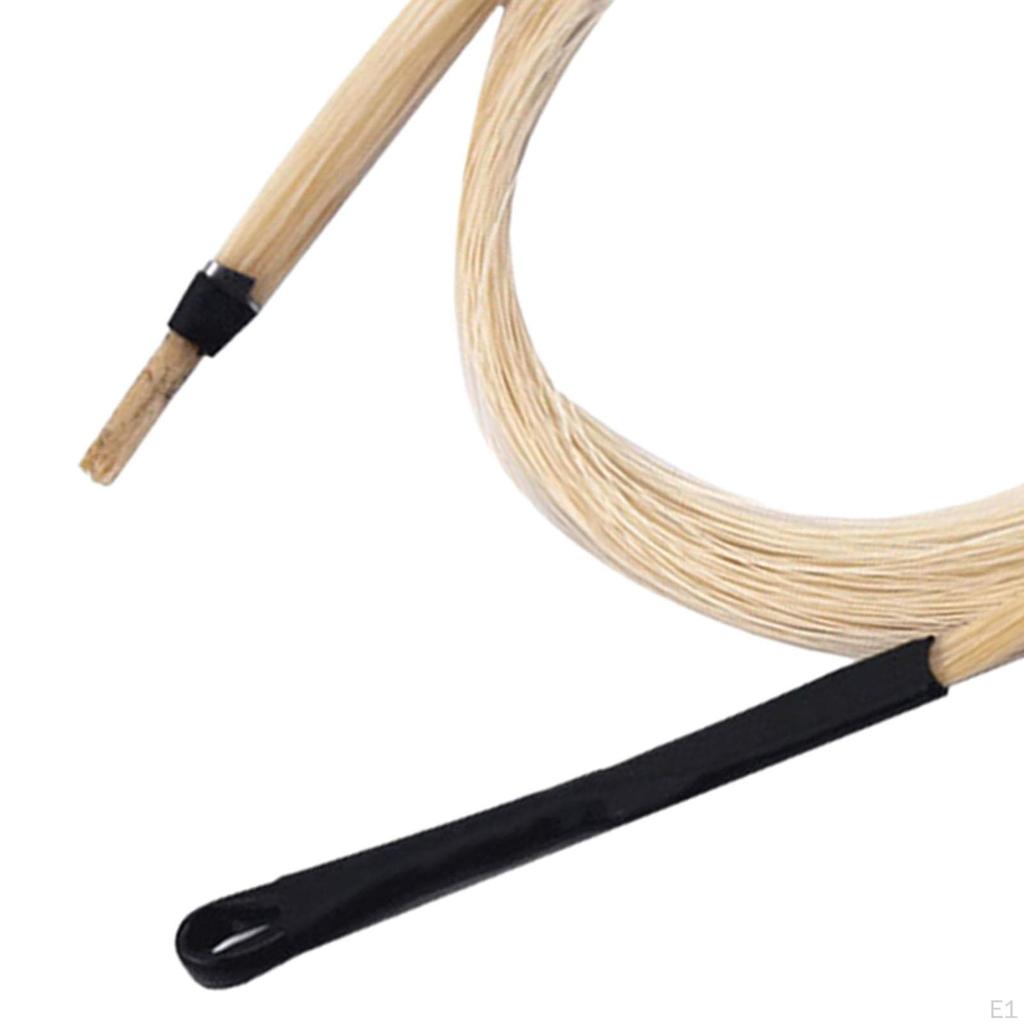 Erhu Bow Hair Профессиональная скрипка Детали для скрипки Аксессуары Струны