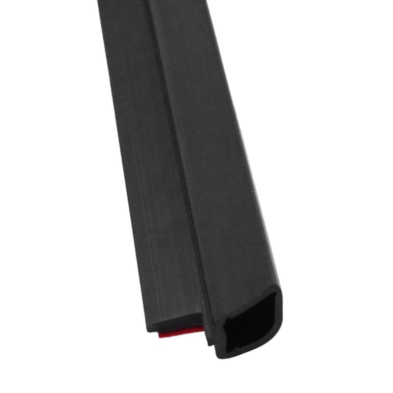 Car Left+Right Rear Quarter Side Window Glass Seal Edge Trim Sealing Strips Compatible for Clio MK3 Hatchback 8200341503