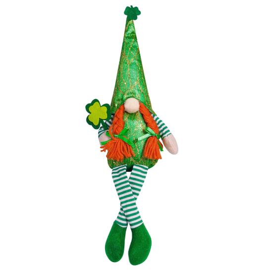 Улица. Украшение в виде гнома на День Святого Патрика, плюшевая кукла-фигурка гнома с клевером, ирландское безликое украшение ручной работы для декора стола