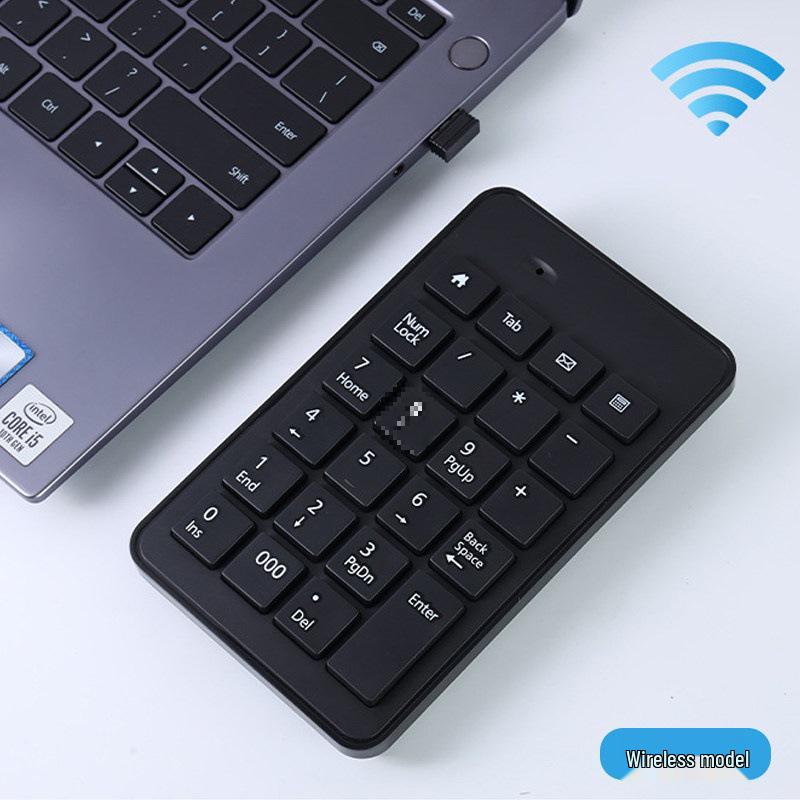 Беспроводная Bluetooth Мини-клавиатура для компьютеров, ноутбуков и настольных ПК - Тонкая и легкая