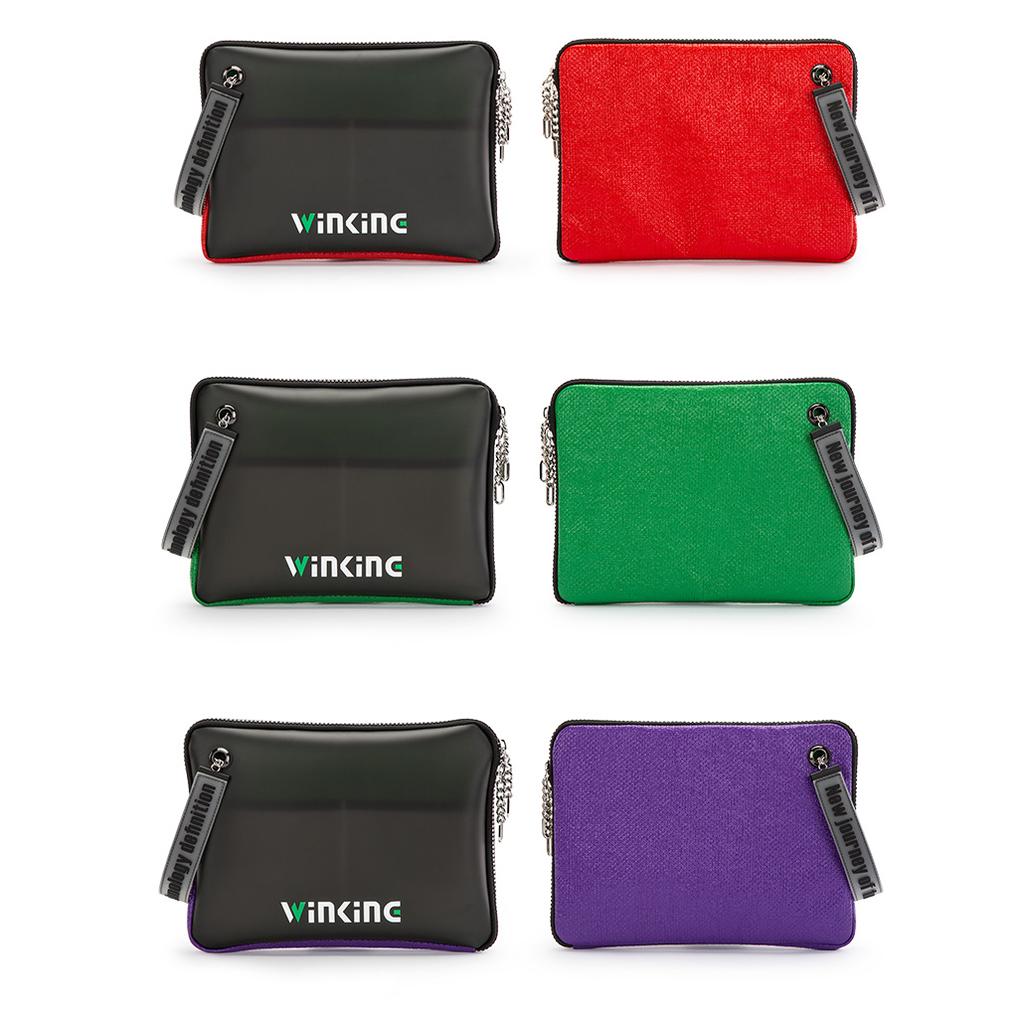 Men Women Laptop Bag 13 Inch Tablet Laptop Sleeve Case Linen+PU Leather Handbag 2022 New Street Trend Clutch Bag for Boys Girls