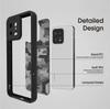 (Comes with Wrist strap)IBMRS for Xiaomi 13 Case,camouflage Shockproof Matte Phone Case Casing
