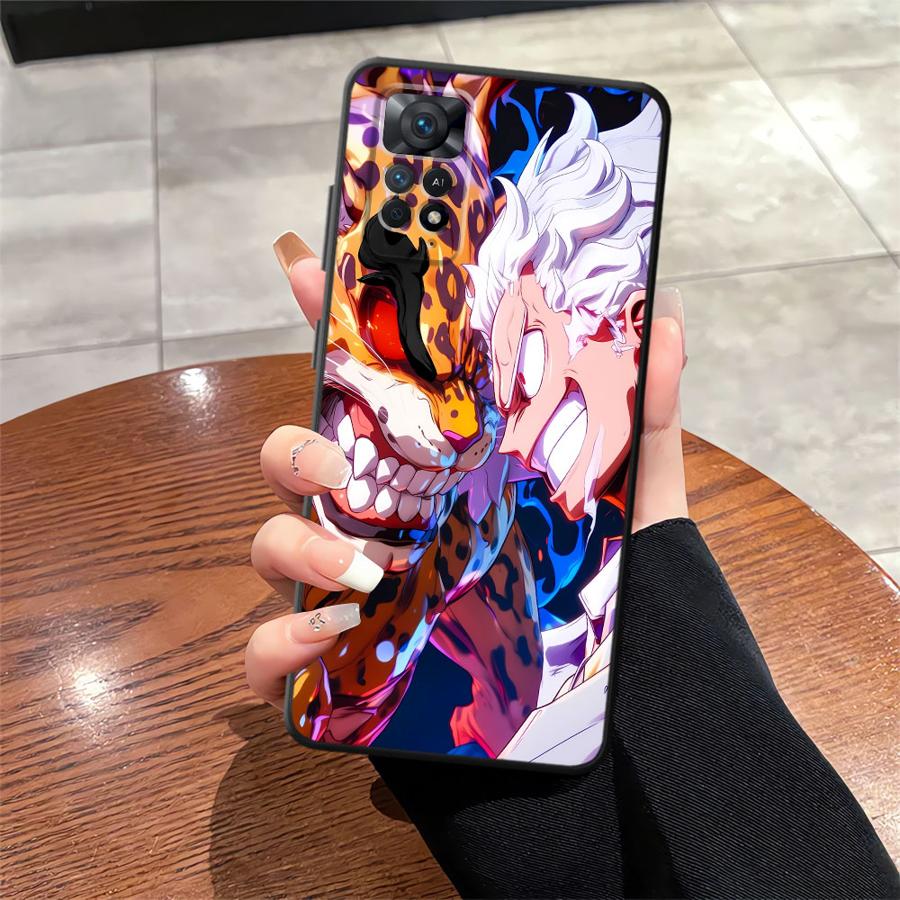 Крутой чехол One Piece Luffy для Xiaomi Redmi Note 14 10 7 8 9 13 Pro Plus 10S 9S 11 11s 12s 12 Pro Чехол для телефона Funda