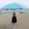 Beach Patio Umbrella Hanging Hook Beach Camping Trips Four-corner Plastic Umbrella Holder Hanger for Towels Hat Clothes
