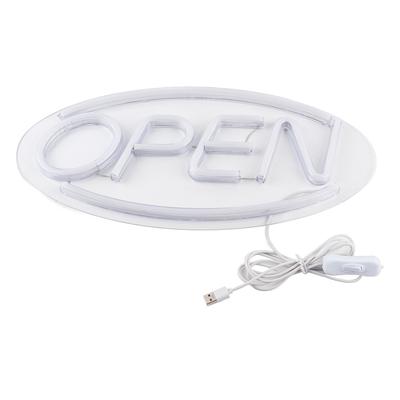 OPEN Буквы в форме подвесных светодиодных неоновых ламп для магазинов USB светодиодные лампы для домашнего магазина