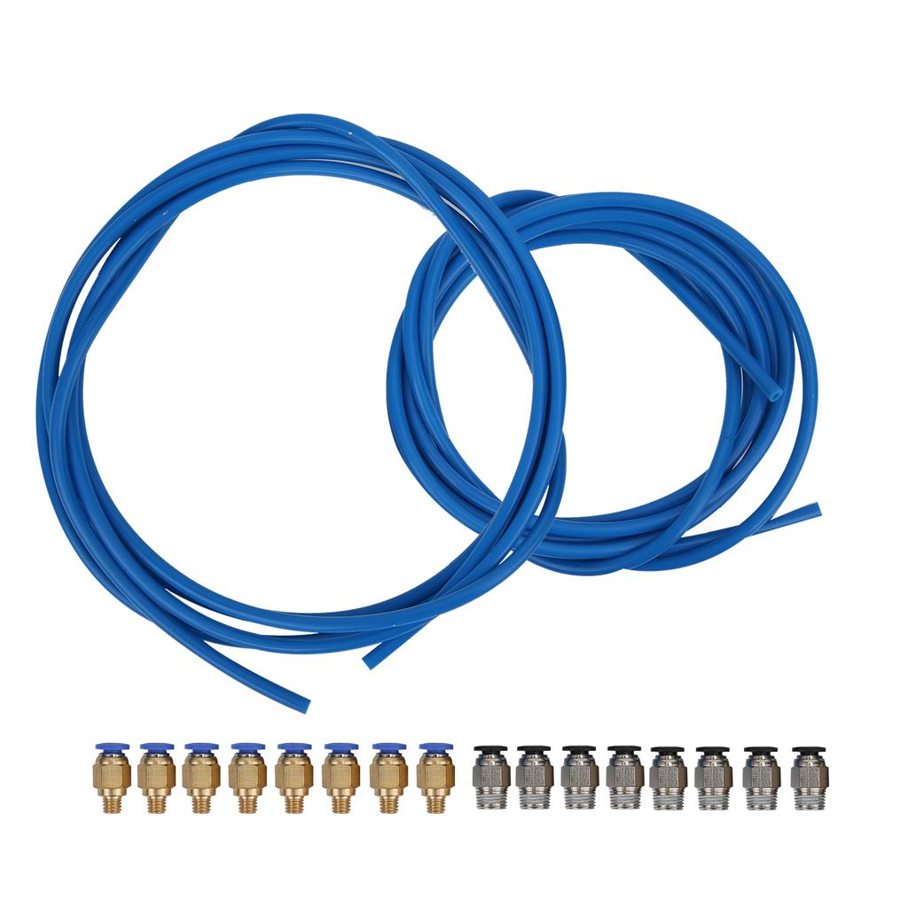 PTFE трубка для 3D-принтера, пневматические фитинги PC4-M6 PC4-M10 для Creality Ender 3