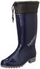 Rain Made In Collar OGB Cm [Achilles] Boots, Boots, Japan, Oil-resistant, Cover, 2E, Unisex, 0025, Navy, 26.0