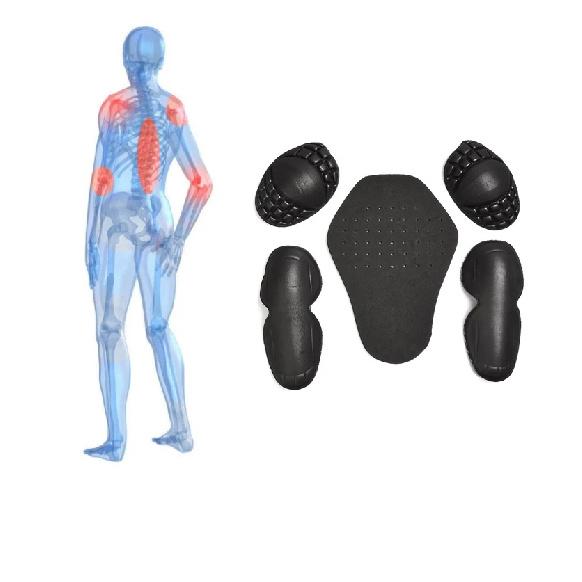 Men Motorcycle Armor Jacket Coat Summer Winter Warm Male Motorbike Riding Reflective Anti-collision Moto Protective Gear Jacket