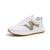 2025 Spring Little White Shoes New Korean Version Ins Female Students Height Increase Platform Sports Board Shoes Casual Shoes Female AA38
