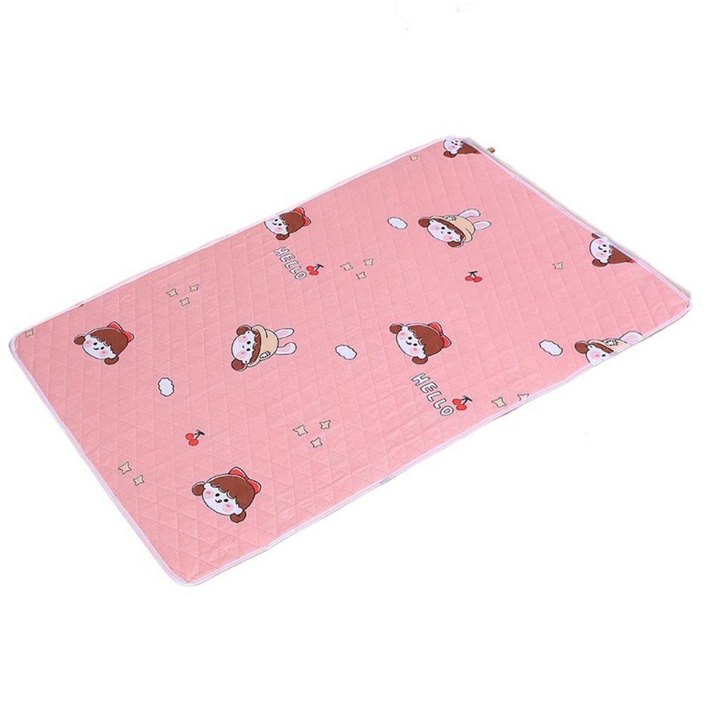 Cartoon Urine Mat Cute Baby Sleeping Underpads Pet Diaper Pads Women Menstrual Bed Sheet Elder