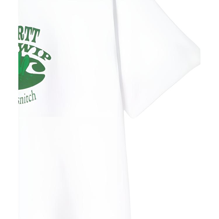 Carhartt WIP SS26 S/S Футболка Dont Snitch Свободный крой Принт логотипа спереди Футболка с коротким рукавом Унисекс Футболка I037543-02-XX