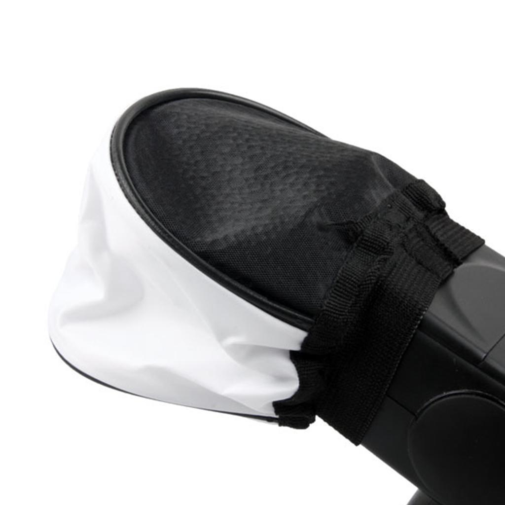 Универсальный рассеиватель для вспышки Speedlite, аксессуары для зеркальной камеры DSLR, рассеиватель для вспышки, софтбокс, серебристый отражатель