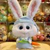 Cartoon Long-Eared Rabbit Boss Plush Pillow Doll - Cute Gift for Girls