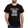 CafePress Футболка с принтом "Доверься мне, я гид" для мужчин, 100% хлопок, Классическая графическая темная футболка