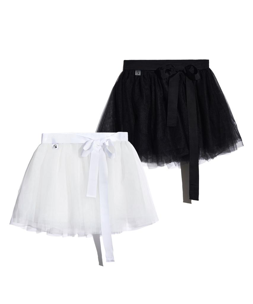 Peace Maker Ts Layered Sha Skirt (White)