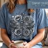 Flower Lover Gift, Botanical Insect Shirt, Floral Botanical Nature, Cottagecore Shirt, Women's Clothing, Dragonfly Nature T-Shirt