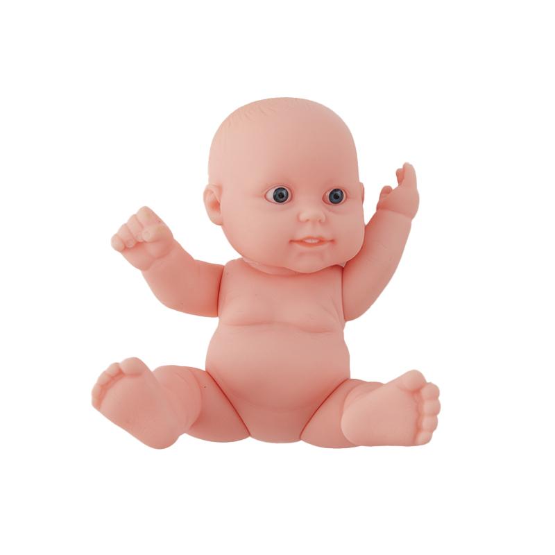 12Cm Realistic Baby Doll Vinyl Newborn Infant Simulation Model Kids Toys Gift