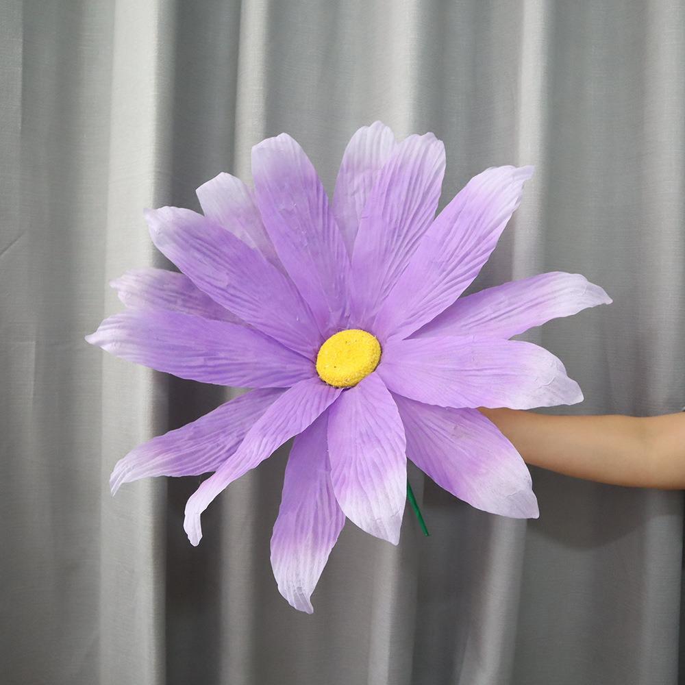 Giant Simulation Daisy 50cm Fake Flowers Welcome Flower Wedding Party Background Wall Decoration