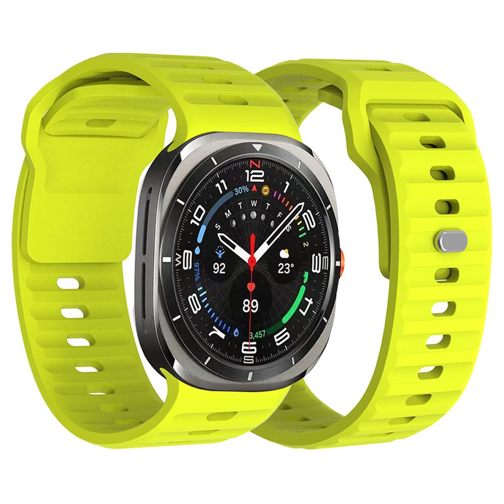 Спортивный мягкий силиконовый ремешок для Samsung Galaxy Watch Ultra Браслет для Galaxy Watch Ultra 47 мм Аксессуары для ремешка часов