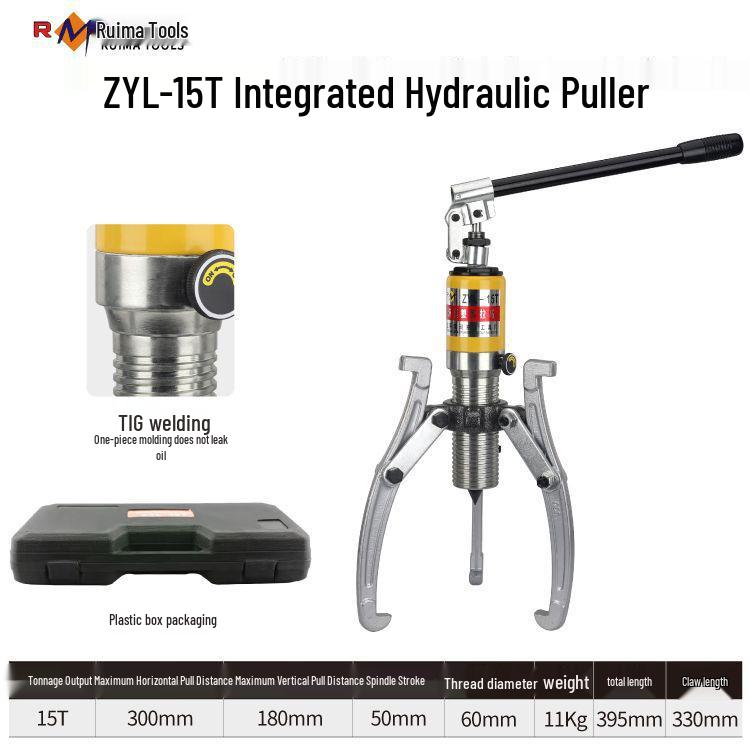Ruima Premium Hydraulic Two/Three-Jaw Wheel & Bearing Puller Tool