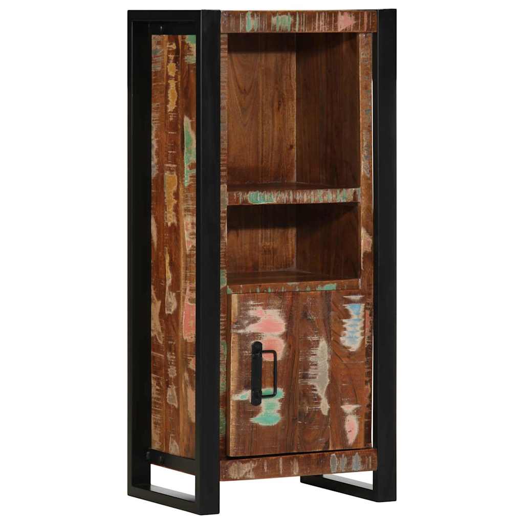 Bathroom Furniture Set with Shelf 4 pcs Solid Upcycled Wood