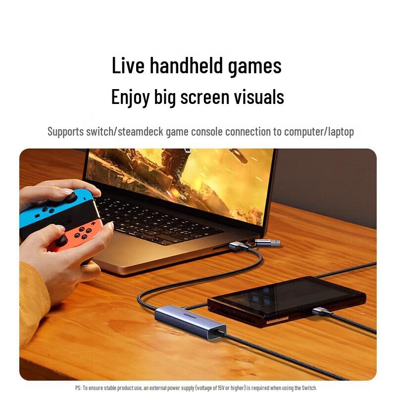 Ugreen Карта захвата HD-видео CM725 USB-C