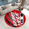Fashion Living Room Rug Gamer Round Carpet Game Console Bedroom Rugs Boys Chair Mat Kids Play 3D Floor Area Rug Entrance Doormat