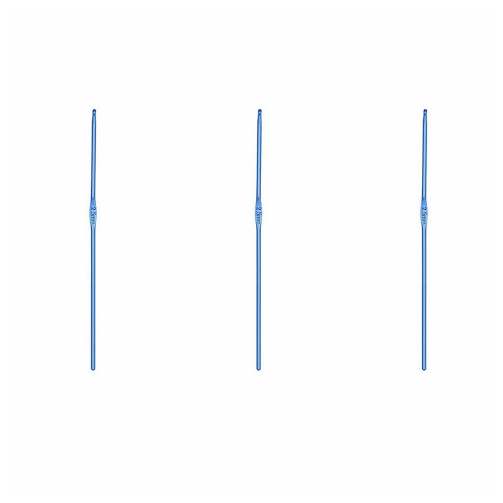 3 шт./набор алюминиевых крючков для вязания случайные цвета спицы для вязания металлические спицы подарок маме