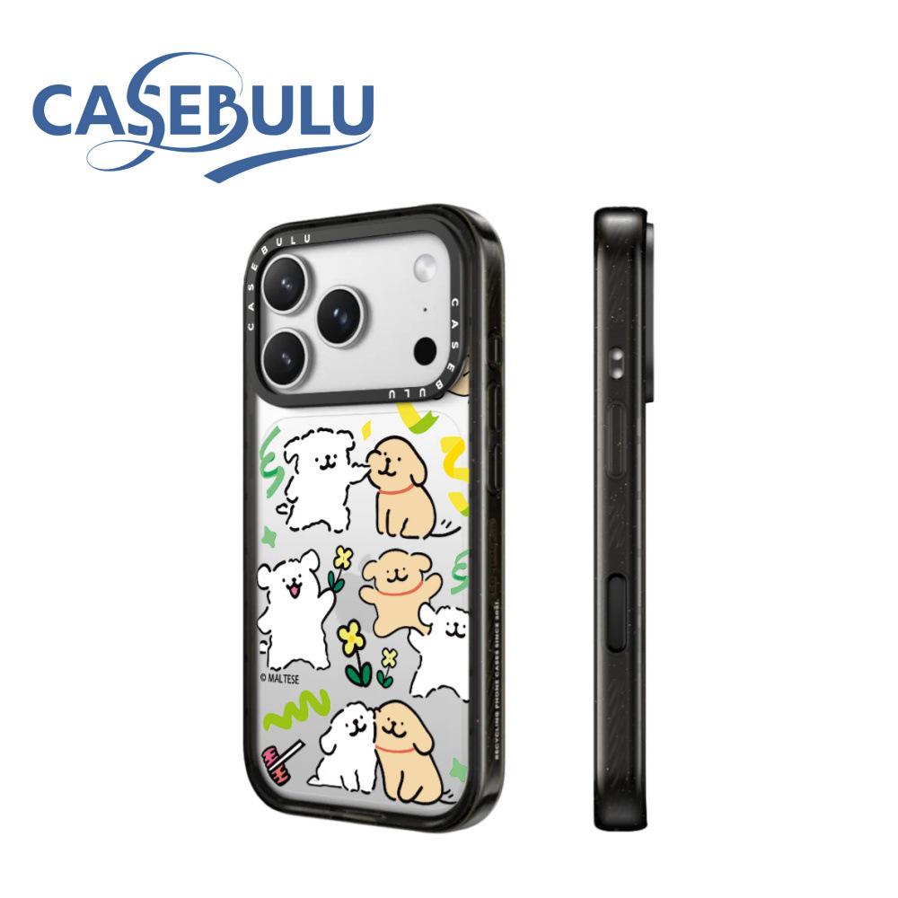 Акриловый чехол с рисунком щенка для iPhone 17 Pro Max/16 Pro