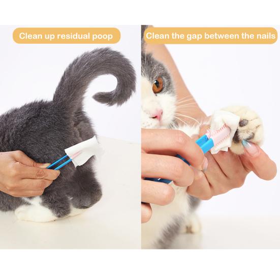 Щетка для удаления пятен от слез домашних животных Нежная расческа для удаления пятен от глаз кошек и собак